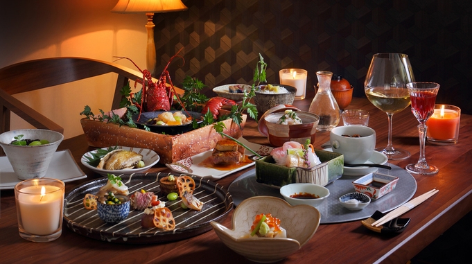 【スタンダードプラン（洋朝食）】お部屋食＋伊豆の四季を味わう季節の創作懐石ディナー